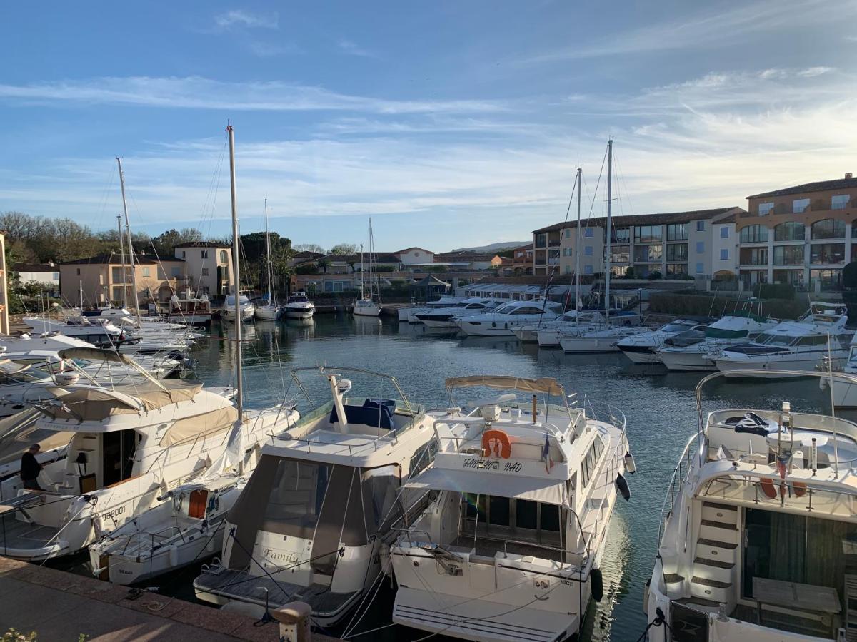 Port Cogolin Vue Bateau Exterior foto