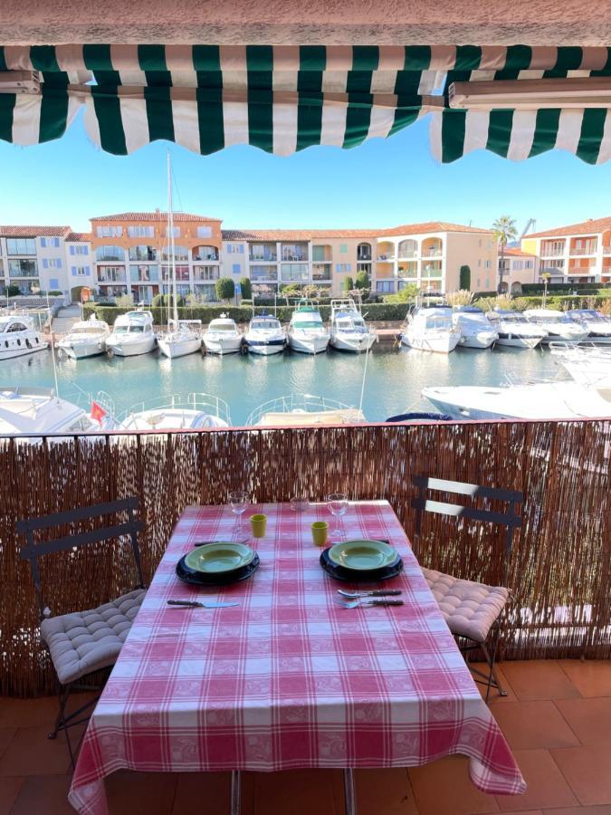 Port Cogolin Vue Bateau Exterior foto
